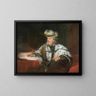 King David - Aert de Gelder — framed artwork on a wall