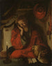 Saint Jerome in His Study at Candlelight - Aertgen Claesz van Leyden — artwork view