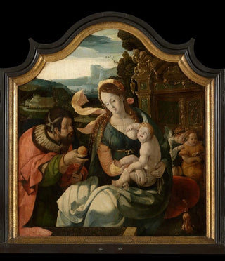 La Sainte Famille - Aertgen Claesz van Leyden — artwork view