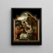 La Sainte Famille - Aertgen Claesz van Leyden — framed artwork on a wall