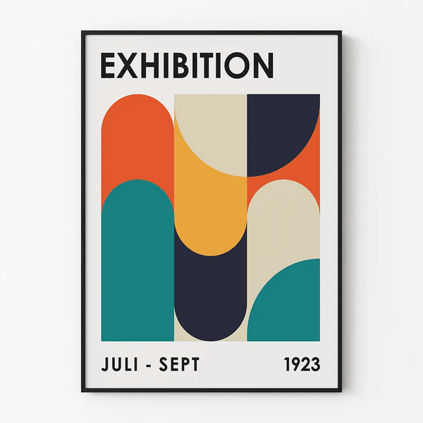 Bauhaus Poster - Chromatic Momentum