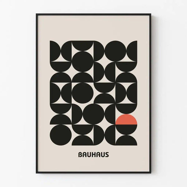 Bauhaus Poster - Geometry in Motion