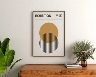 Affiche Bauhaus - Intersection Dorée
