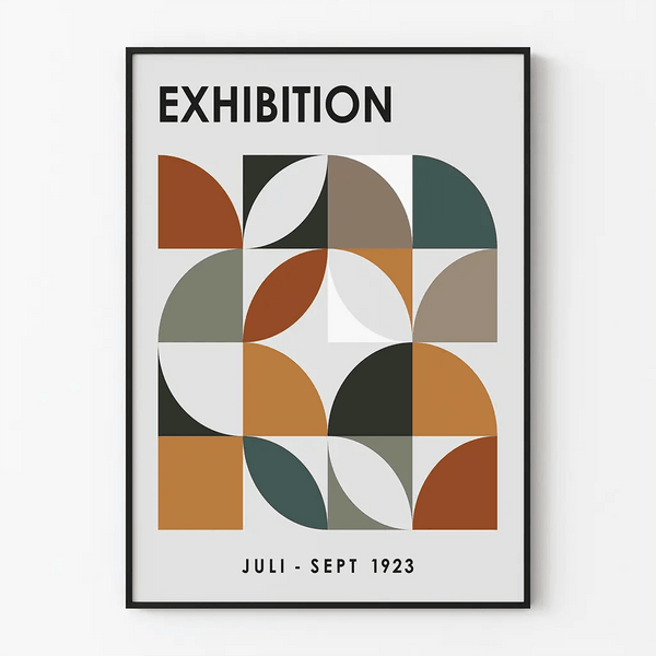 Bauhaus Poster - Modular Motifs
