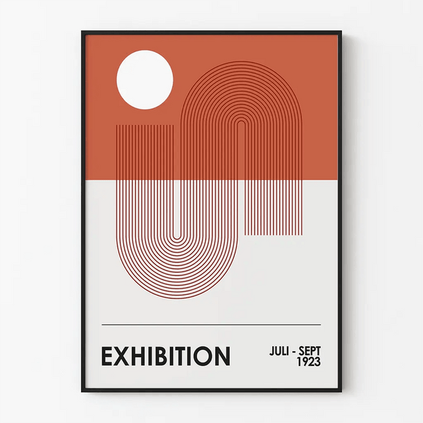 Bauhaus Poster - Modular Sun