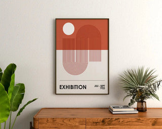 Affiche Bauhaus - Soleil Modulaire
