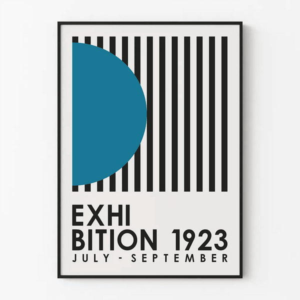 Bauhaus Poster - Rhythmic Structure