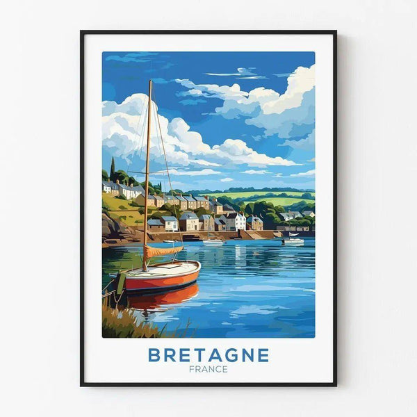 Vintage Brittany Poster