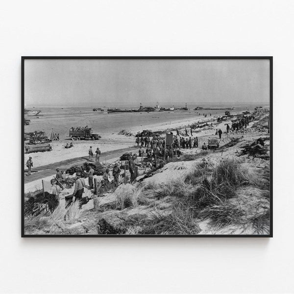 Normandy D-Day Poster - American Head of Bridge Formation