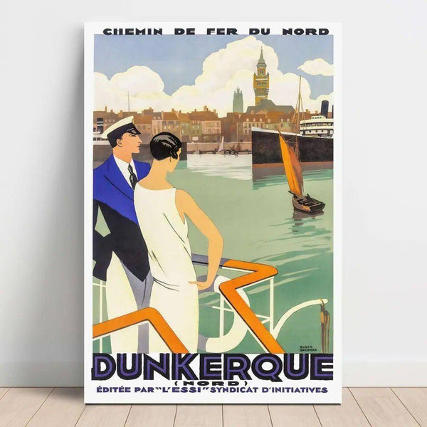 Dunkerque Vintage Poster