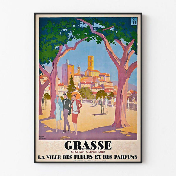 Vintage Grasse Poster