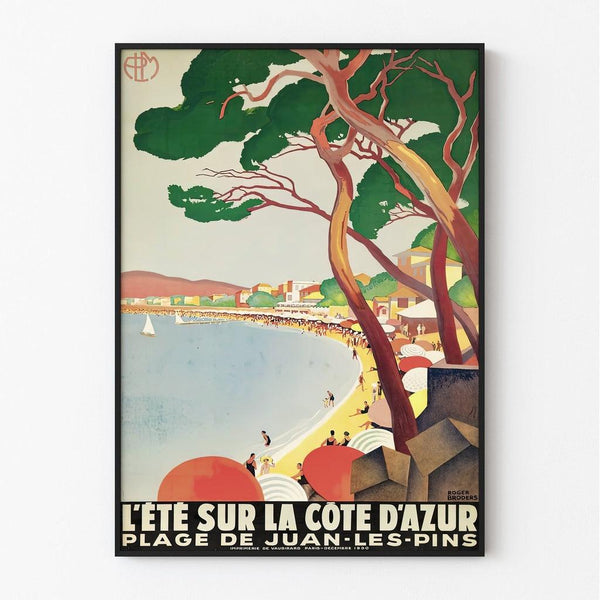 Vintage Juan Les Pins Poster