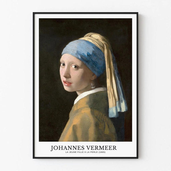 Poster - The Girl with a Pearl Earring - Johannes Vermeer