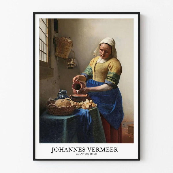 Poster The Milkmaid - Johannes Vermeer