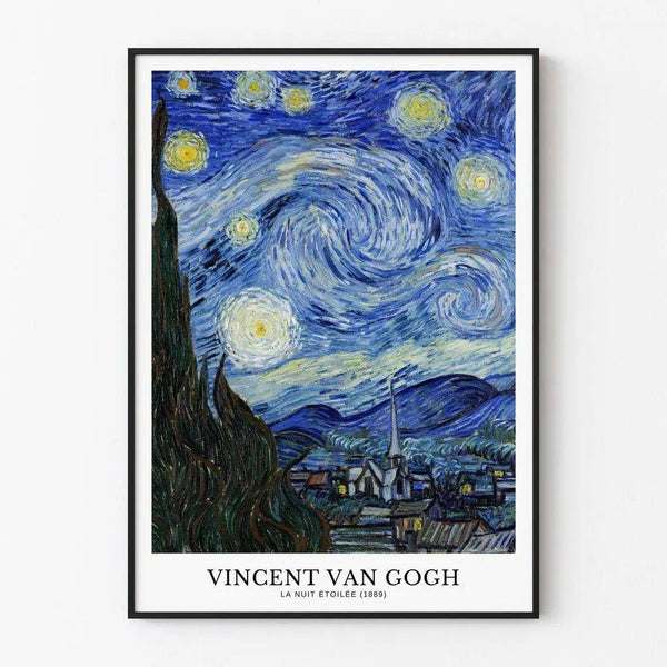 Poster The Starry Night - Vincent Van Gogh