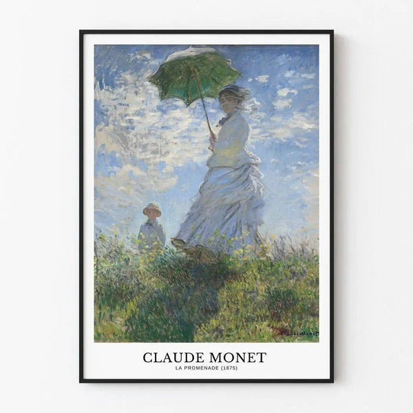 Poster La Promenade - Claude Monet