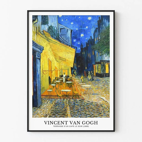 Poster The Café Terrace at Night - Vincent van Gogh