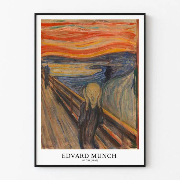 Poster The Scream - Edvard Munch