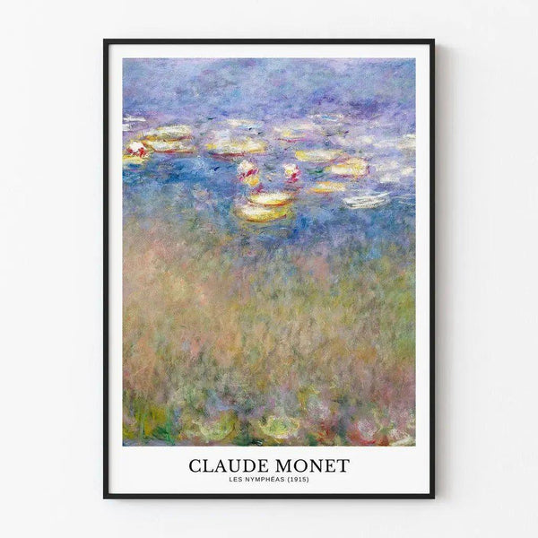 Poster Water Lilies - Claude Monet