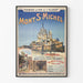 Vintage Mont-Saint-Michel Poster – Panoramic view and guided tour