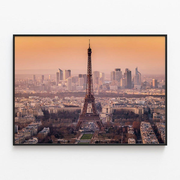 Poster Paris - Eiffel Tower at Sunset