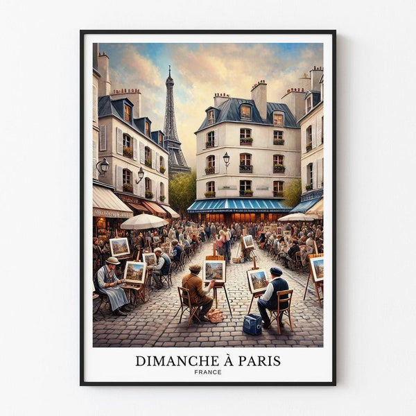 Poster Paris - A Parisian Sunday