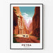 Vintage Petra Jordan Poster