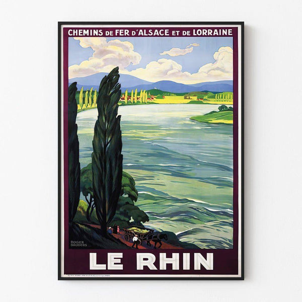 Vintage Rhin Poster