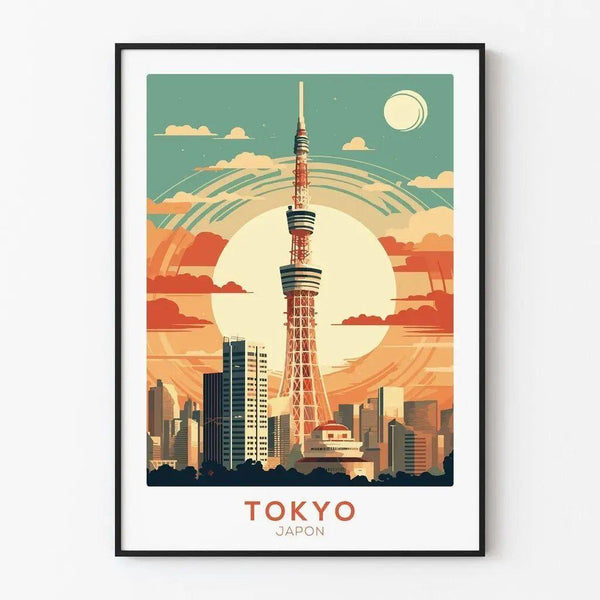 Vintage Tokyo Poster