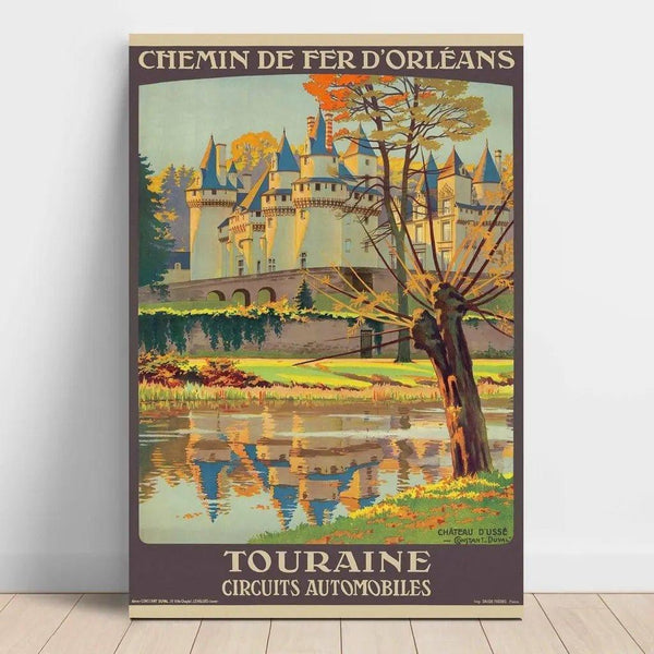 Vintage Touraine Poster