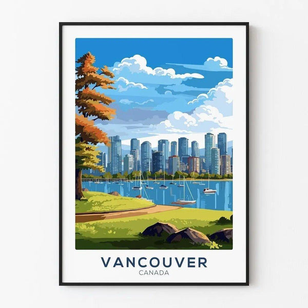 Vintage Vancouver Poster