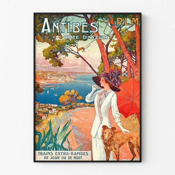Vintage Poster - Antibes - French Riviera