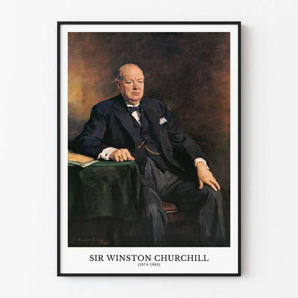 Poster Winston Churchill