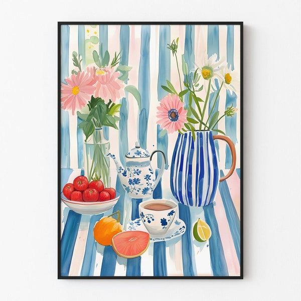 Kitchen decor poster - Floral Morning