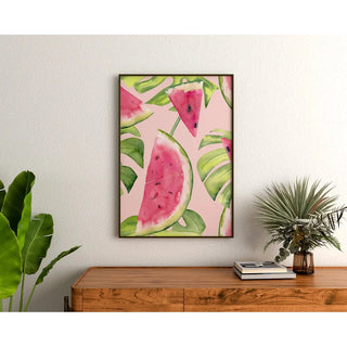 Affiche décoration cuisine - Pastèque Tropicale
