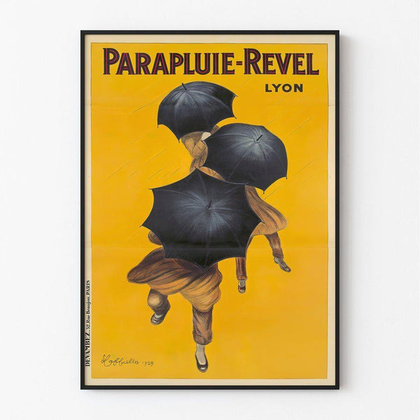 Vintage advertising poster - Parapluies Revel