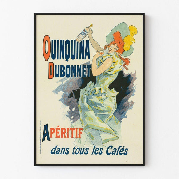 Vintage advertising poster - Quinquina Dubonnet