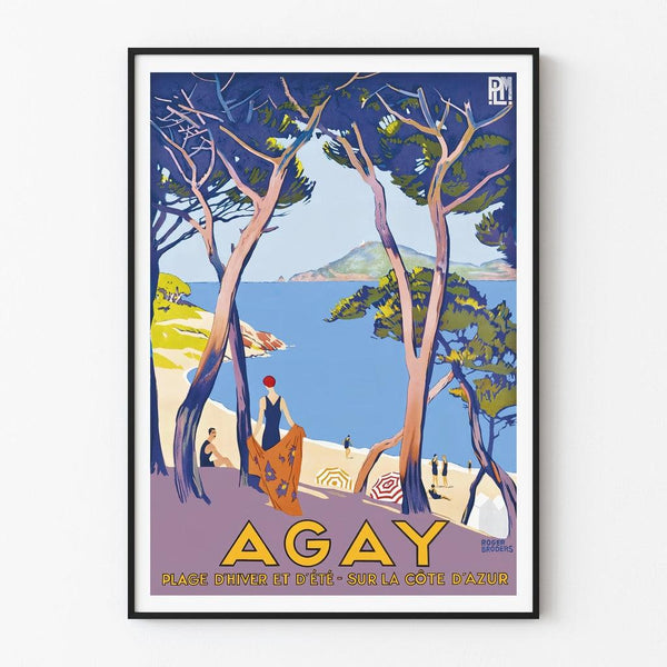 Vintage poster Agay - Saint-Raphaël