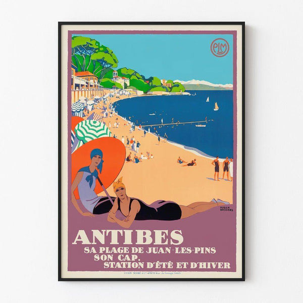 Vintage poster - Antibes