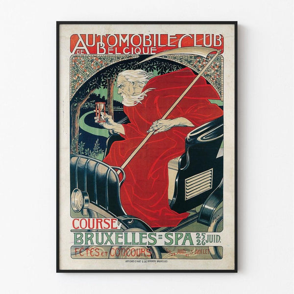 Vintage Poster - Automobile Club de Belgique de Georges Gaudy
