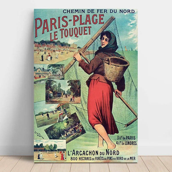 Vintage Poster - Le Touquet Paris-Plage