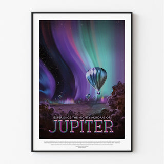Affiche vintage NASA - Jupiter 2017