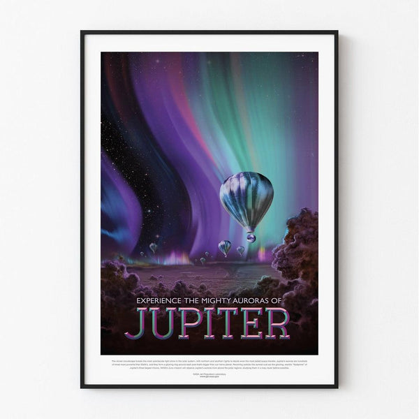 Vintage NASA Poster - Jupiter 2017