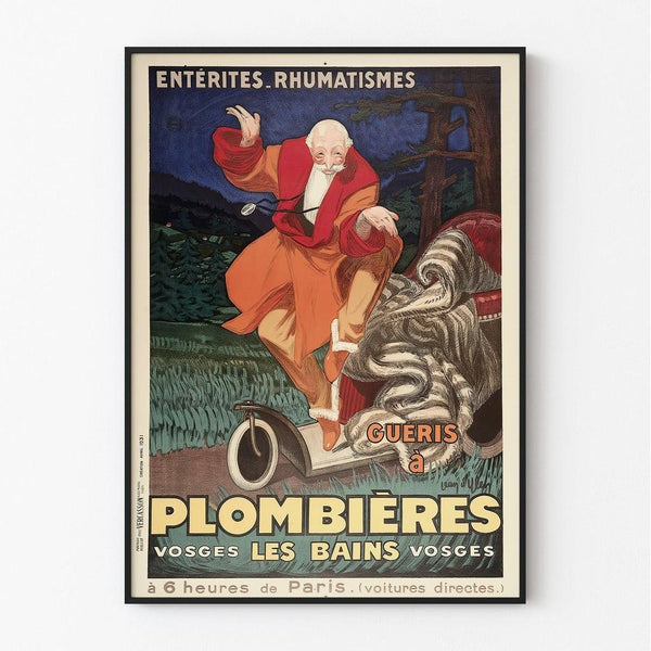 Vintage Poster - Plombières-Les-Bains by Leonetto