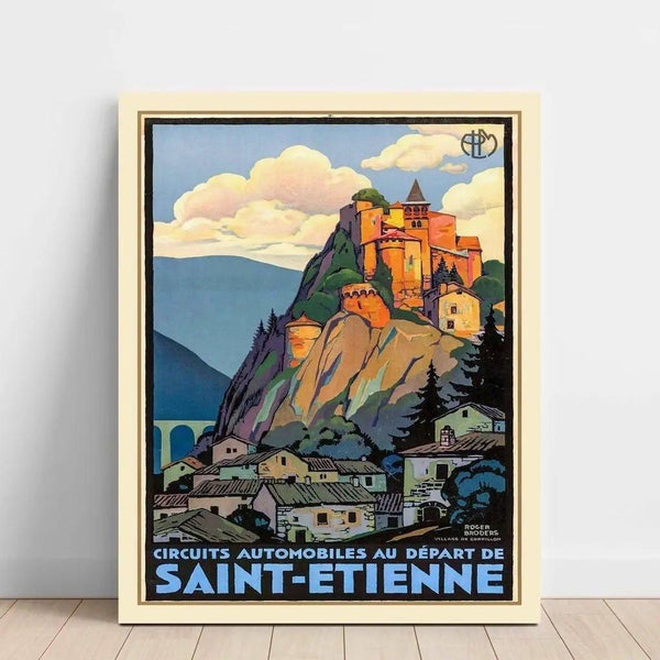 Vintage Saint-Etienne Poster