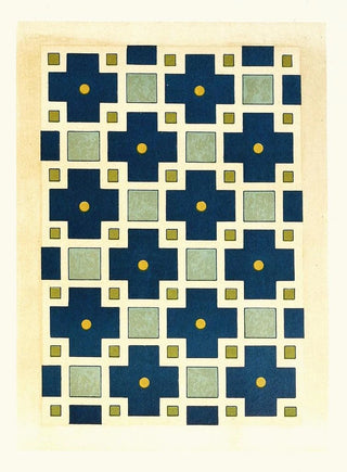 decorative tile plaques from the Afghan Border Commission Pl 18 - Afghan Border Commission — artwork view