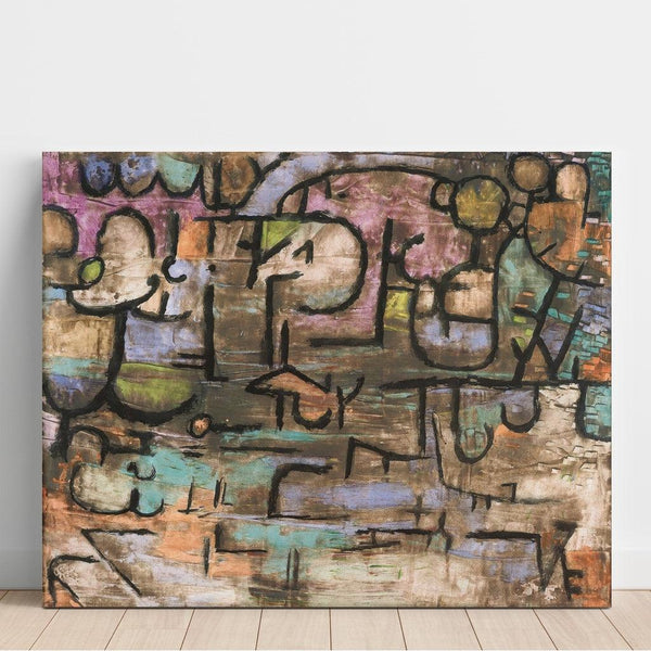 Reproduction of the painting After The Flood - Paul Klee