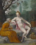 Vertumne et Pomone - After Abraham Bloemaert — artwork view