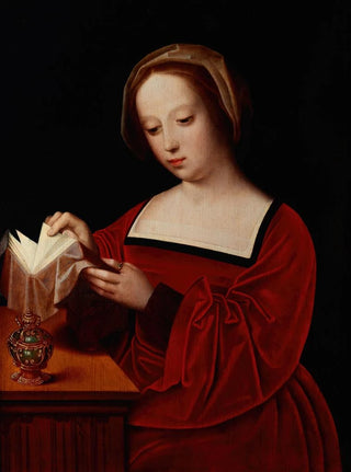 Sainte Marie-Madeleine lisant un livre - After Adriaen Isenbrant — artwork view