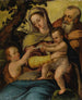 the Holy Family with Saint John the Baptist - After Agnolo Bronzino — artwork view